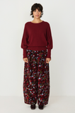 SKFK Ibar jumper R8 burgundy women