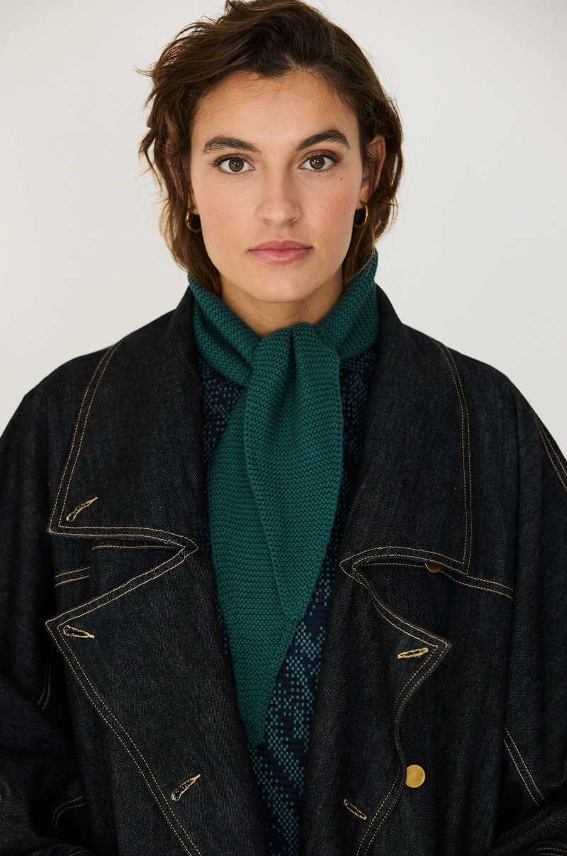 SKFK Bera scarf G5 green women