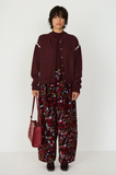 SKFK Galar cardigan R9 burgundy women