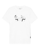 DEDICATED Stockholm Phoney date t-shirt white men