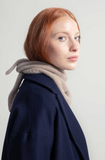 RIFO Masha cashmere bandana sand beige unisex