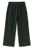 TWOTHIRDS Abruka dark green velour pants women