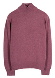 RIFO Ada recycled cashmere sweater red marsala women