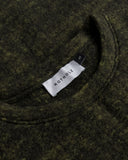 ROTHOLZ Oversized vest speckled green women