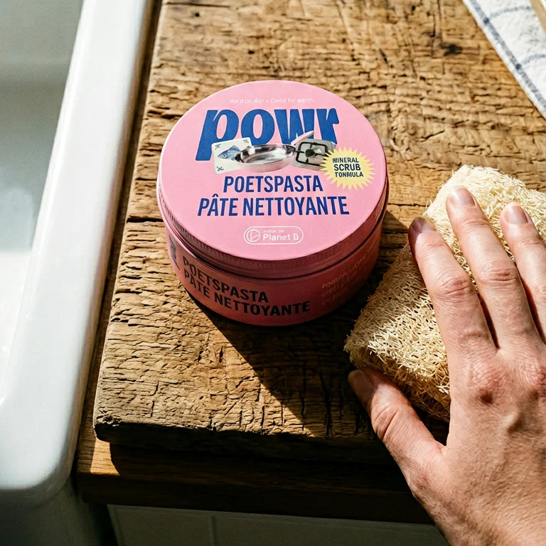 POWR Cleaning stone paste