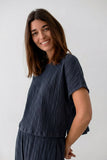 TWOTHIRDS Palombaggia top dusty blue women