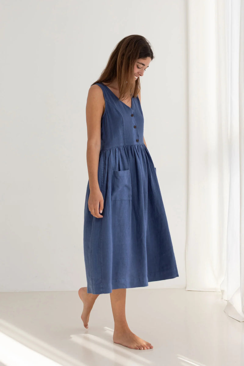 TWOTHIRDS Patasa dress blueberry women