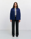 ROTHOLZ Relaxed overshirt royal blue women