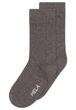 MELAWEAR Ribbed socks 2-pack bear blend unisex