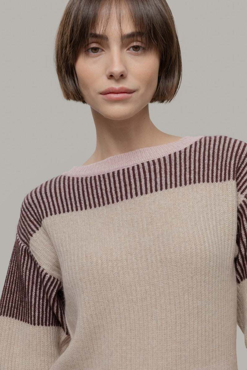 RIFO Miriam jumper rosa peonia women