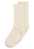 MELAWEAR Ribbed socks 2-pack cream blend unisex