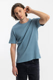 ROTHOLZ Waffle T-shirt blue men