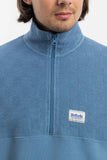 ROTHOLZ Divided sweatshirt stone blue unisex