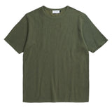 ROTHOLZ Heavy ribbed t-shirt moss green unisex