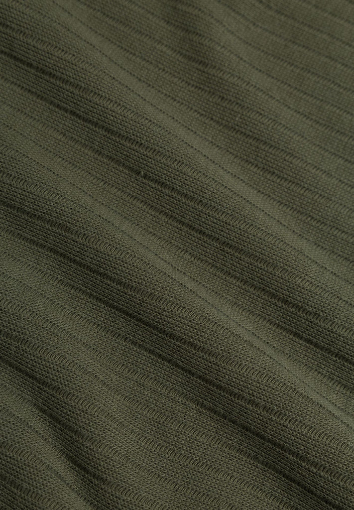 ROTHOLZ Heavy ribbed t-shirt moss green unisex