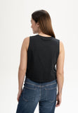 MELAWEAR Rushi cropped tank top black women