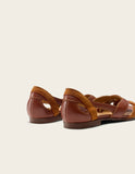 ODAJE Clémentine sandals cognac women