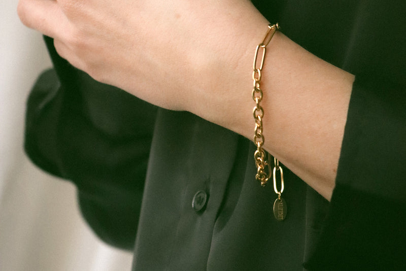 KLIMBIM Seq bracelet silver