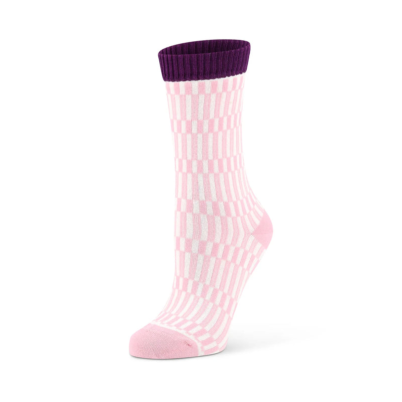 WOLVIS Bauhaus socks bubblegum women