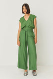 SKFK Hegan shirt G5 basil green women