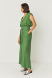 SKFK Hegan shirt G5 basil green women