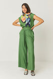 SKFK Dona trousers G5 basil green women
