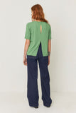 SKFK Zur-1 t-shirt G5 basil green women