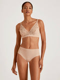 CALIDA Natural skin lace midi brief 22292 rose women