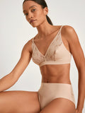 CALIDA Natural skin lace midi brief 22292 rose women