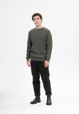 MELAWEAR Ravi jumper green blend men