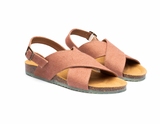 ZOURI Coral sandals camel women