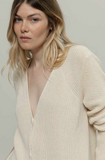 RIFO Aspasia cardigan white burro women