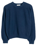 RIFO Alice recycled denim sweater baltic blue women