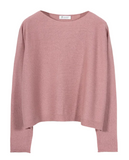 RIFO Daya silk top pink malva women