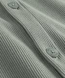 DEDICATED Falkvik waffle shirt iceberg green men