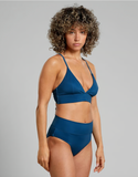 DEDICATED Alva bikini top majolica blue women
