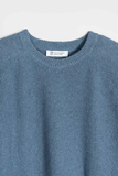 RIFO Alice recycled denim sweater atlantic blue women
