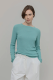 RIFO Mireia viscose jumper green giada women