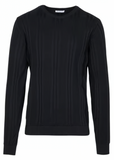 KCA 80654 Structured knit 1001 Total eclipse men