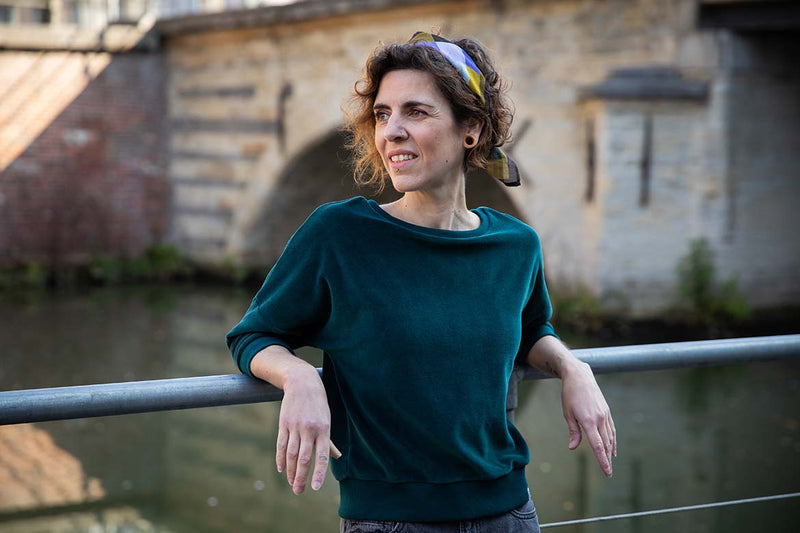 CHILLS & FEVER Sybille sweater ponderosa pine women