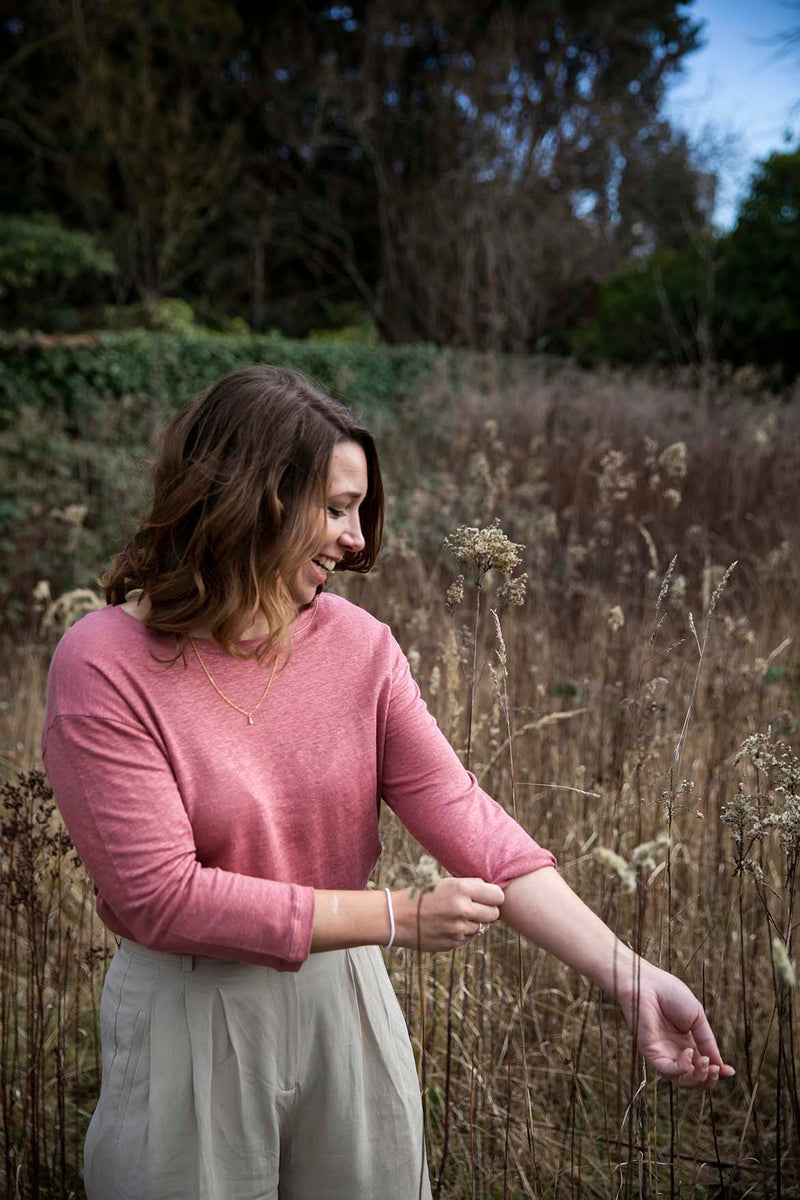 KLITMØLLER Gudrun longsleeve t-shirt faded rose women