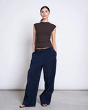 JAN 'N JUNE Apis rib t-shirt mud women