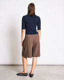 JAN 'N JUNE Nina rib t-shirt nightfall women