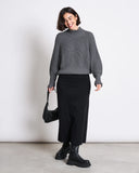 JAN 'N JUNE Burnita maxi skirt black women
