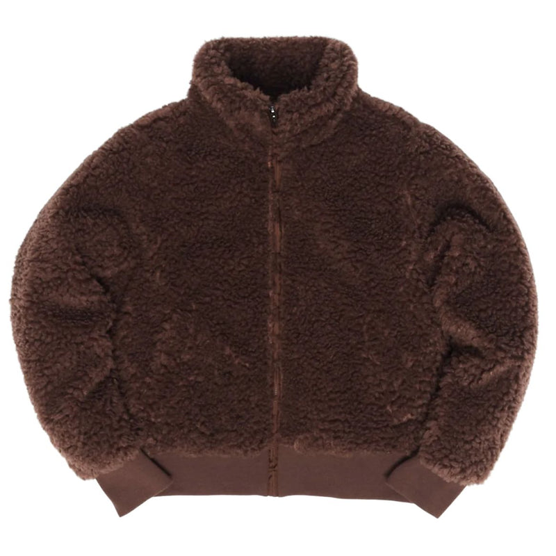 MAZINE Faux fur jacket chestnut women