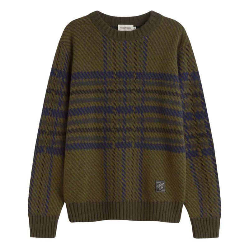 THINKING MU Khem knitted jumper hillside men
