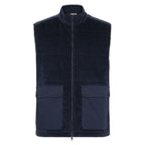 KCA 1100006 Corduroy vest 1412 night sky men