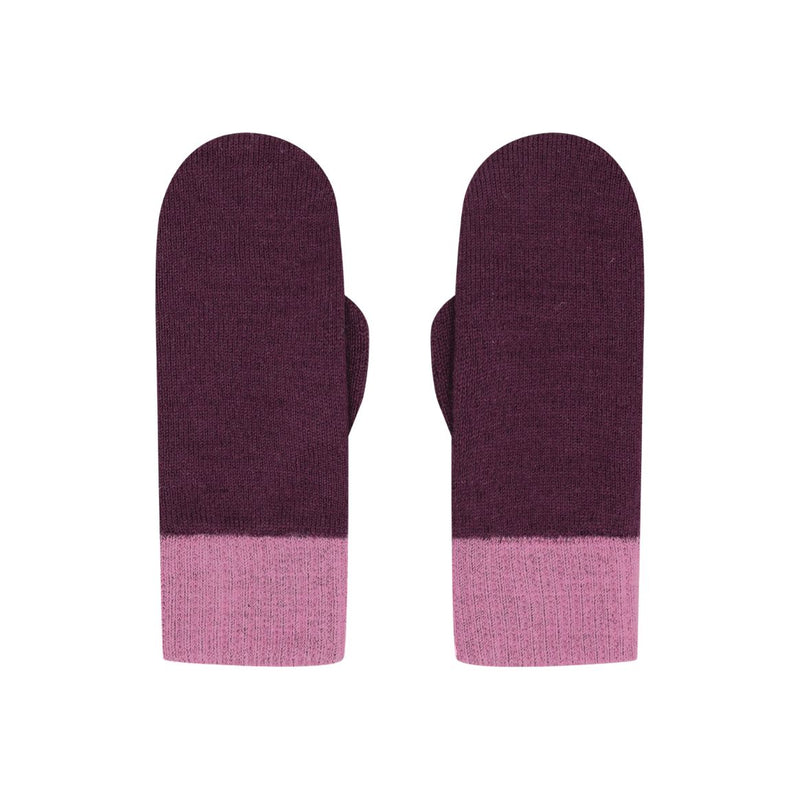 WOLVIS Mittens grape women