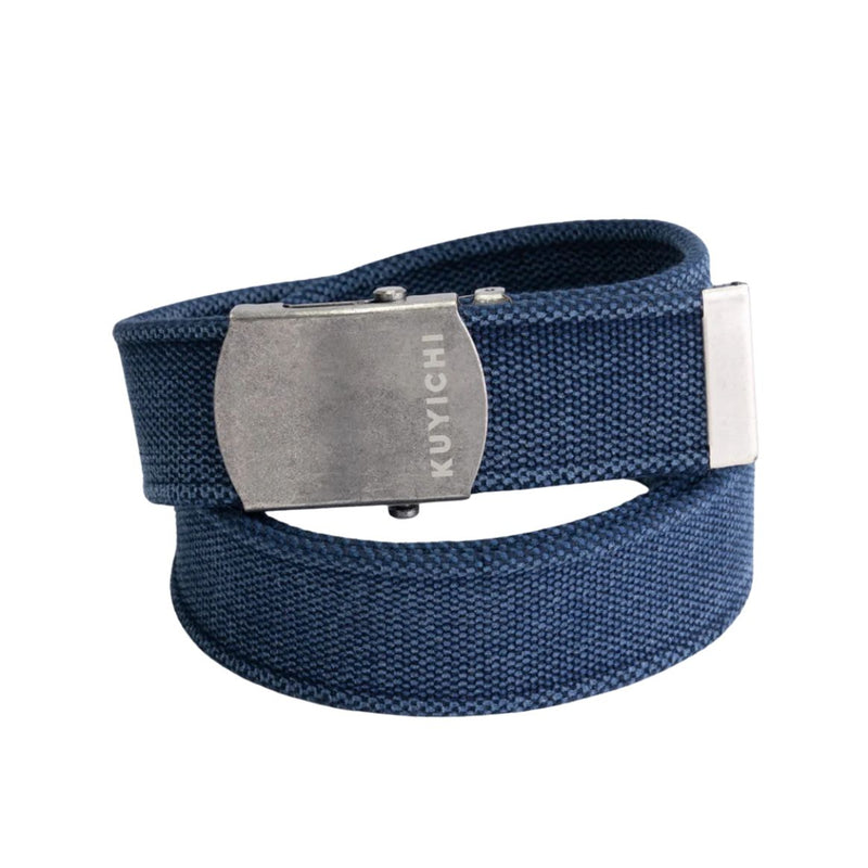 KUYICHI Slider canvas belt dark navy unisex