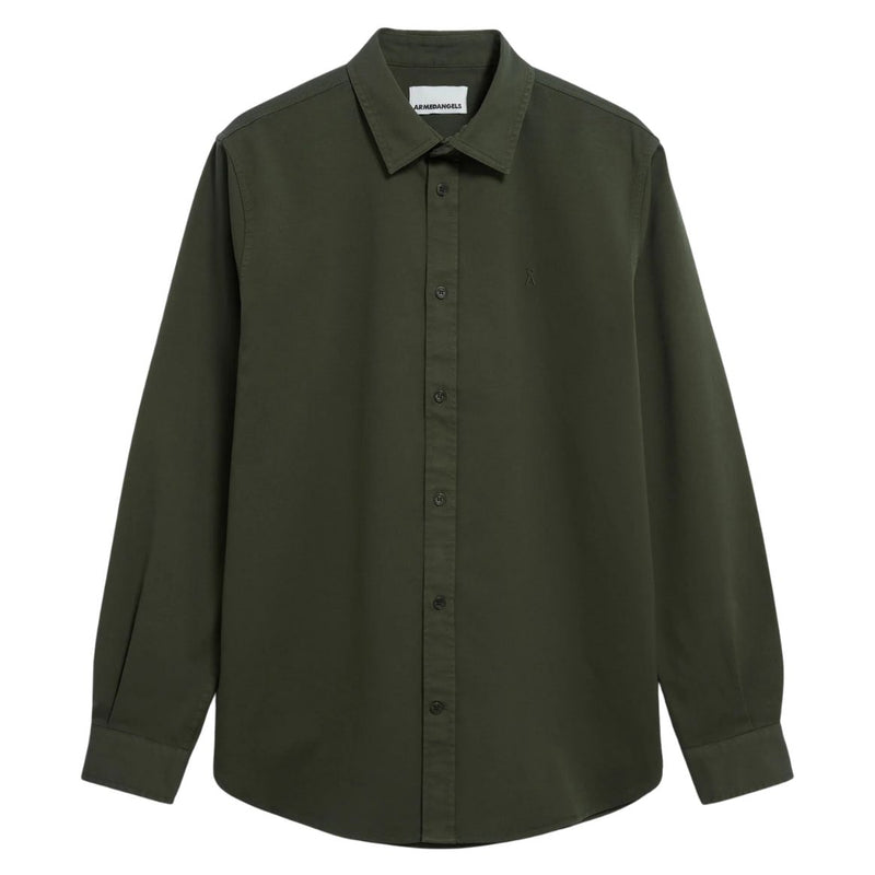ARMEDANGELS Giaalo overshirt forest pine men